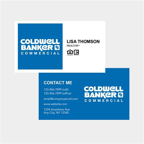 coldwell banker business card